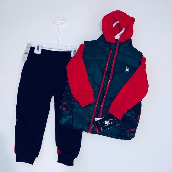 Spyder Other - Spyder Vest and Hoodie Pants Set